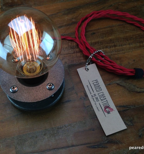 Lampe Edison par Peared Creation