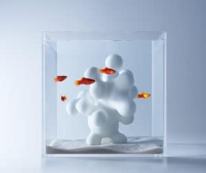 Waterscape, l'aquarium au look minimal par Haruka Misawa